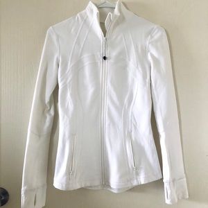 Lululemon Define Jacket in White - Worn Once